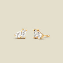 Load image into Gallery viewer, Toi et Moi Stud Earrings