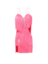Load image into Gallery viewer, ZYM Body Twist Fringe Dress #2118 (kids)