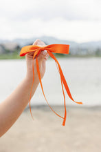 Load image into Gallery viewer, Satin Ribbon Long Bow Clip