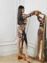 Load image into Gallery viewer, ZYM On The Move Fringes Skirt Kids #2041