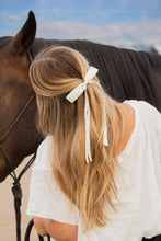 Load image into Gallery viewer, Satin Ribbon Long Bow Clip
