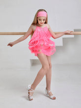 Load image into Gallery viewer, ZYM Body Twist Fringe Dress #2118 (kids)