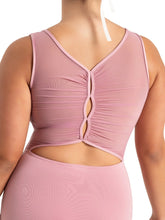 Load image into Gallery viewer, WILDFLOWER MARIGOLD MESH BACK LEOTARD 12088W