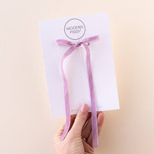 Load image into Gallery viewer, Vintage Lavender | Statement Ribbon Bow