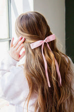 Load image into Gallery viewer, Satin Ribbon Long Bow Clip