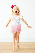 Load image into Gallery viewer, Rainbow Vibes S/S Twirl Leotard