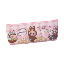 Load image into Gallery viewer, LABUBU Kids&#39; Pencil Case Double-Sided Printed PU Zipper Pouch for School Supplies
