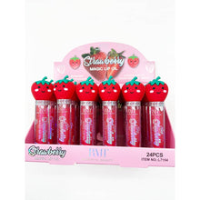 Load image into Gallery viewer, Strawberry Shimmer Magic Lip Gloss