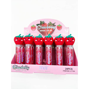 Strawberry Shimmer Magic Lip Gloss