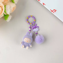 Load image into Gallery viewer, Labubu Keychain for Girls,Car Key Accessory
