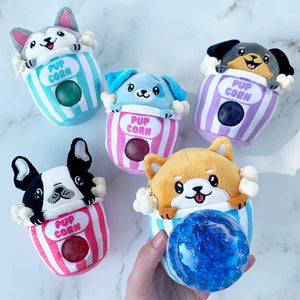 Popcorn Puppies - Sensory Beadie Buddies Squishy Toy