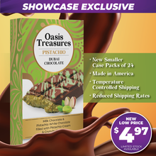 Load image into Gallery viewer, Dubai Chocolate Bar Pistachio by Oasis Treasures Made in USA
