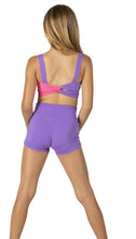 Load image into Gallery viewer, Danz n motion Kids Two-Tone Twist Back Bra Top 26316c