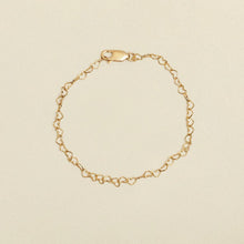 Load image into Gallery viewer, Heart Chain Bracelet
