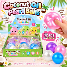 Load image into Gallery viewer, Pearl Coconut Oil Ball Squishy — Assorted Pearl Colors