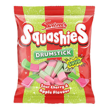 Load image into Gallery viewer, Swizzels Drumstick Squashies Sour Cherry &amp; Apple 140g (UK)
