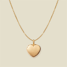 Load image into Gallery viewer, Puffy Heart Charm Necklace