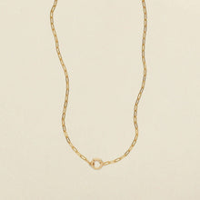 Load image into Gallery viewer, Jude Link Lock Charm Necklace