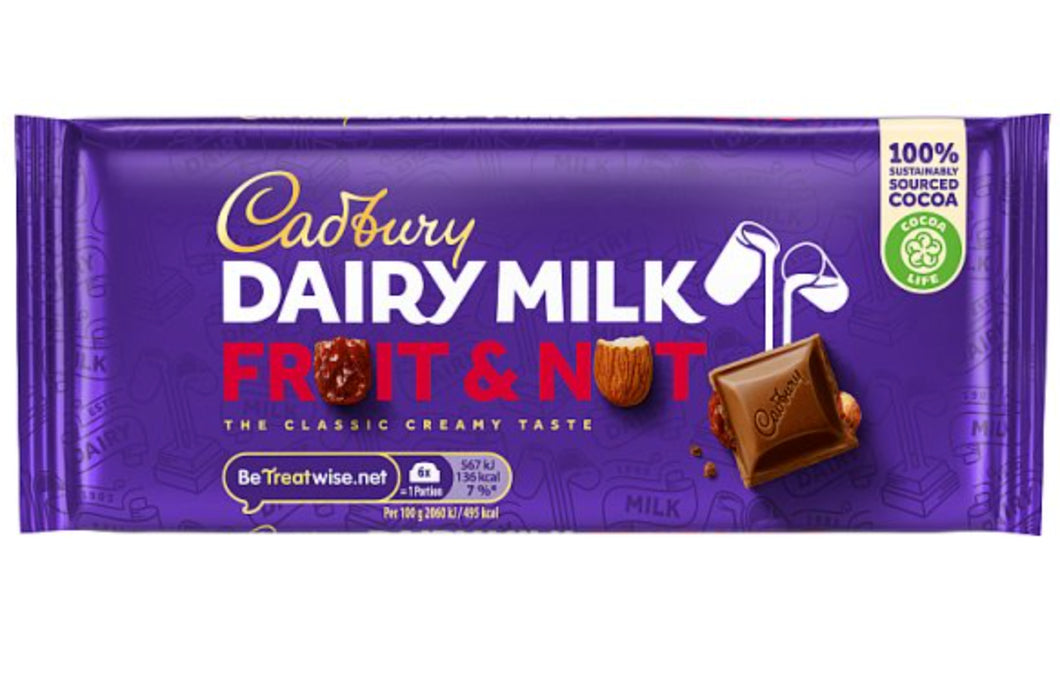 Cadbury Fruit N Nut