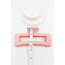 Load image into Gallery viewer, Matte Jumbo Cut Out Rectangle Hair Claw