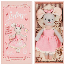 Load image into Gallery viewer, Levlovs Mouse Lili in a Box with the Bedding Summer Gift