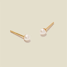 Load image into Gallery viewer, Mini Pearl Stud Earrings