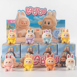 Flocked Mini Labubu Blind Box