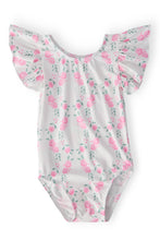 Load image into Gallery viewer, Rosie Posie S/S Flutter Sleeve Leotard
