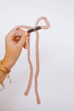 Load image into Gallery viewer, Knit Long Bow Clip  - Multiple Colors