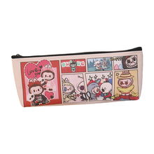 Load image into Gallery viewer, LABUBU Kids&#39; Pencil Case Double-Sided Printed PU Zipper Pouch for School Supplies