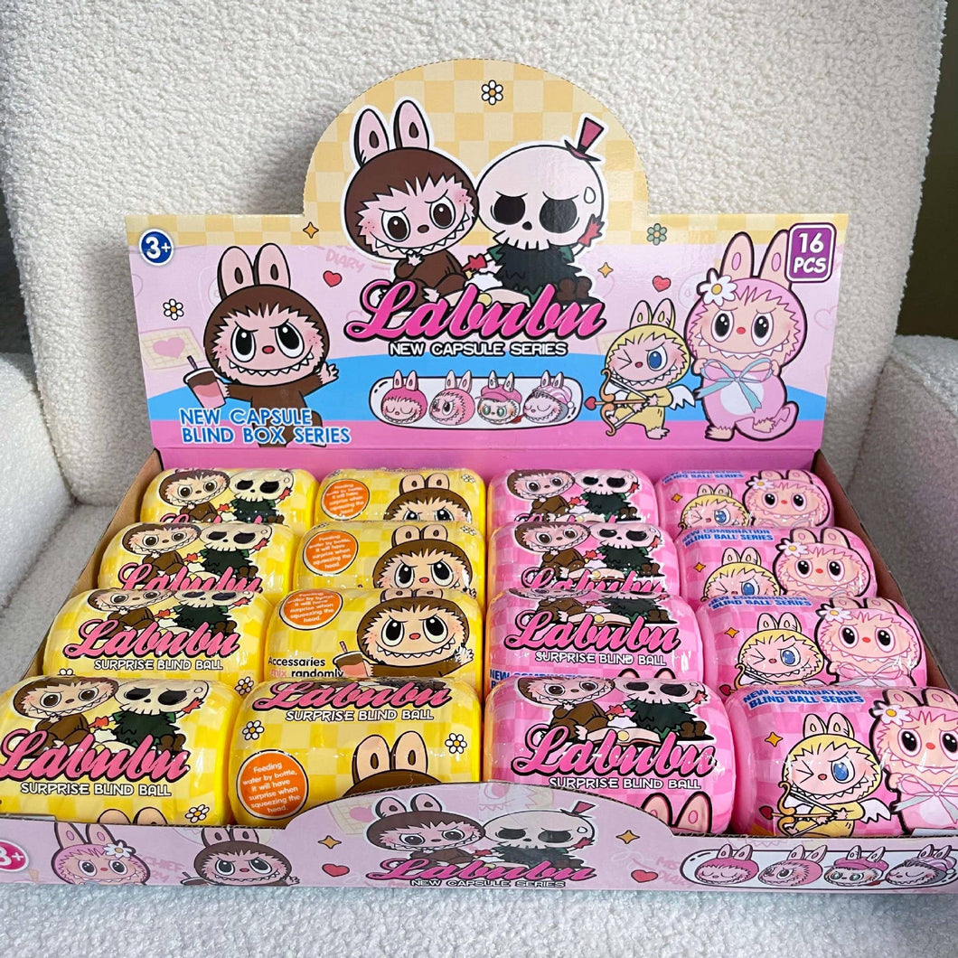 Capsule Labubu Blind Box 16pcs Set
