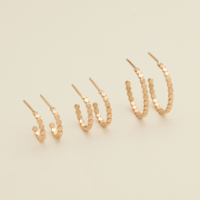 Load image into Gallery viewer, Poppy Hoop Earrings