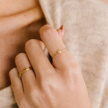 Load image into Gallery viewer, Heart Stacking Ring