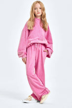 Load image into Gallery viewer, Mineral wash wide leg sweatpants