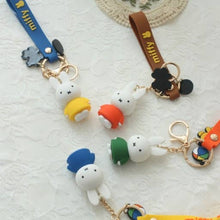 Load image into Gallery viewer, Miffy Charaters Figure keychain