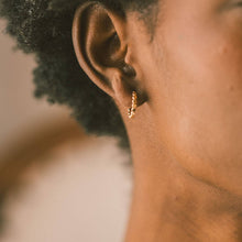 Load image into Gallery viewer, Poppy Hoop Earrings