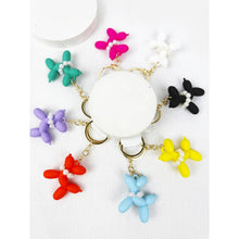 Load image into Gallery viewer, Colorful Puppy Theme Keychain