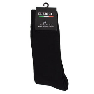 12pairs Pack Assorted Black Poly Socks - DSP12SB