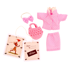 Load image into Gallery viewer, Levlovs Mouse Chloe in Stamp Holder Box with Bedding  
