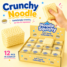 Load image into Gallery viewer, Crunchy Noodle Squishy (ASMR Crunch)