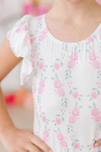 Load image into Gallery viewer, Rosie Posie S/S Flutter Sleeve Leotard