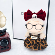 Load image into Gallery viewer, Halloween Leopard Print Suspender Dress Doll Clothes