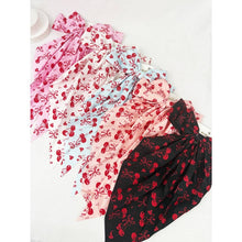 Load image into Gallery viewer, Mix Colors of Cherry Bow Print Hair Clips it girl