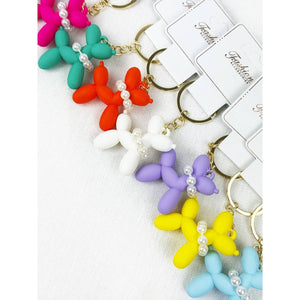 Colorful Puppy Theme Keychain