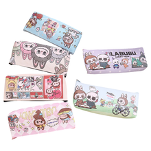Load image into Gallery viewer, LABUBU Kids&#39; Pencil Case Double-Sided Printed PU Zipper Pouch for School Supplies