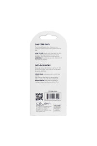 Celavi 45685 Precision Tip Tweezer Duo -