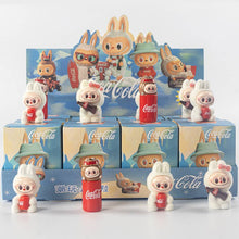 Load image into Gallery viewer, Flocked Mini Labubu Cola Blind Box 12pcs Set