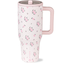 Load image into Gallery viewer, Wildrose Floral 40 oz Traveler Tumbler