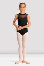 Load image into Gallery viewer, Girls Mirella Celestia Zip Back Printed Leotard