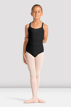 Load image into Gallery viewer, Girls Mirella Celestia Cross Back Printed Leotard - BLOCH US